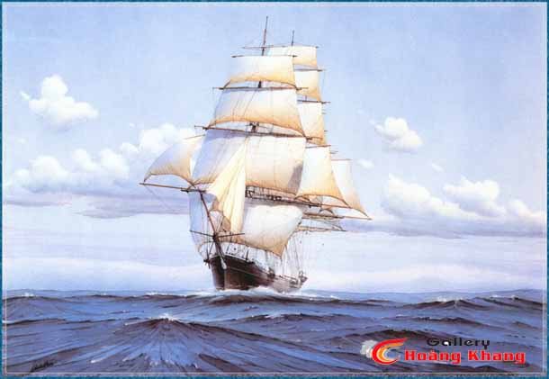 Tranh Thuyền Bườm